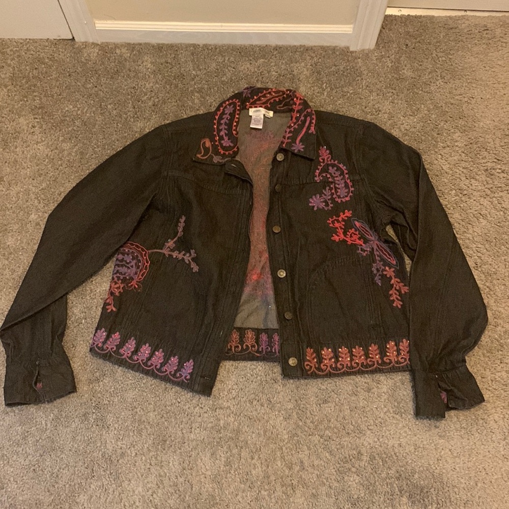 Decorative Jean Jacket